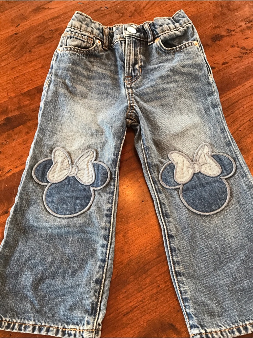 Gap x Disney Toddler Minnie Mouse Stride Jeans